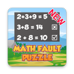 Math Fault Puzzle - Find the right Math statement