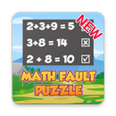 Math Fault Puzzle - Find the right Math statement APK