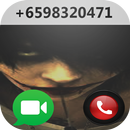 video call from Jeff the Killer prank APK