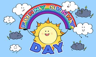 Funny Sunny Day Affiche