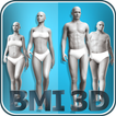 BMI 3D - Body Mass Index and body fat in 3D