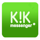 Kik plus Messenger أيقونة