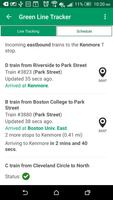 MBTA Green Line Tracker screenshot 1