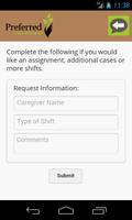 Preferred Care - Caregiver screenshot 2