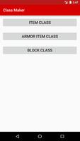 Class Maker for Minecraft PE 海報