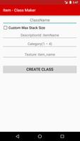 Class Maker for Minecraft PE screenshot 1