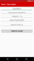 Class Maker for Minecraft PE تصوير الشاشة 3