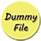 Dummy file creator-icoon