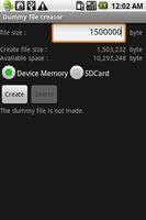 Dummy file creator-poster