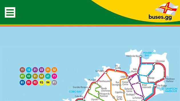 bus timetable journey planner guernsey