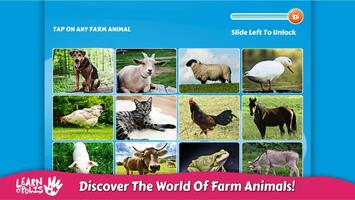Kids Learn Farm Animals poster