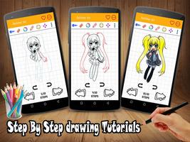How To Draw Anime - Manga Drawing Step By Step Screenshot 1