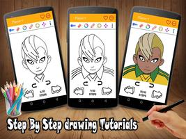 How To Draw Inazuma Eleven screenshot 1