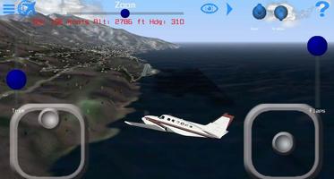Leo's Flight Simulator Canary स्क्रीनशॉट 1