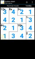Sudoku Math capture d'écran 2