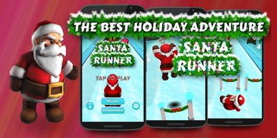 Santa Run 3D Christmas Game الملصق