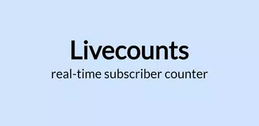 Livecounts - Live Sub Count