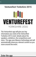 Venturefest Yorkshire 2015 Affiche