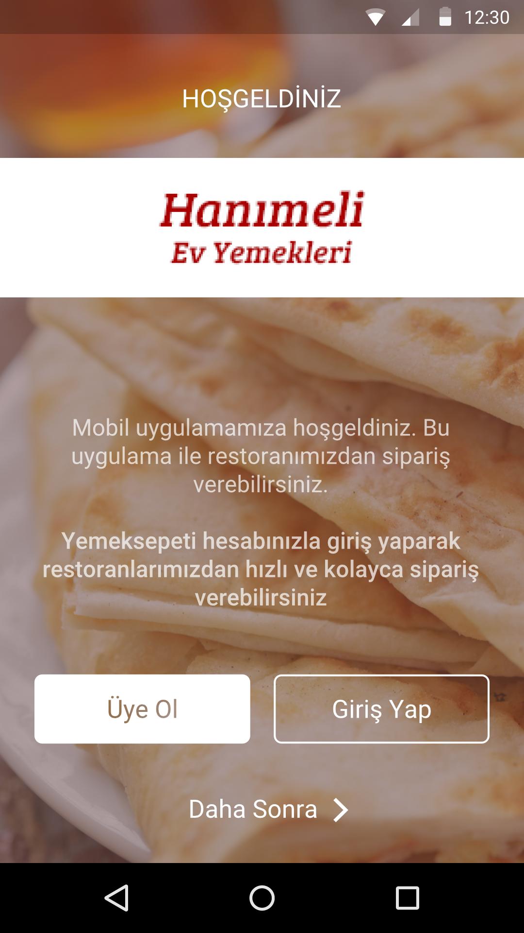 Hanimeli Ev Yemekleri