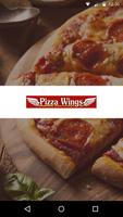 Pizza Wings Cartaz