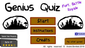 Genius Quiz Fort. Battle Royale 스크린샷 2