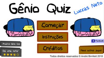 Gênio Quiz Luccas Neto โปสเตอร์