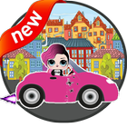 Lil surprise car adventues: baby dolls game !!! icône