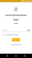 CUB Secure Messenger poster