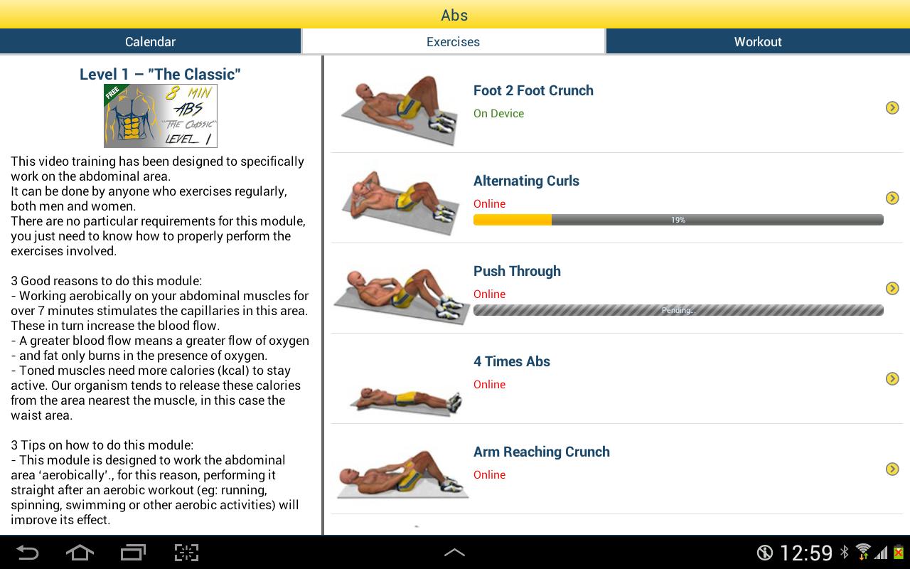 8 Minutes Abs Workout APK Download - Gratis Kesehatan ...