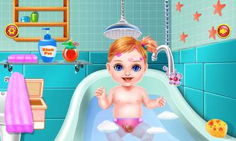 Bebê meninas jogos de higiene imagem de tela 2