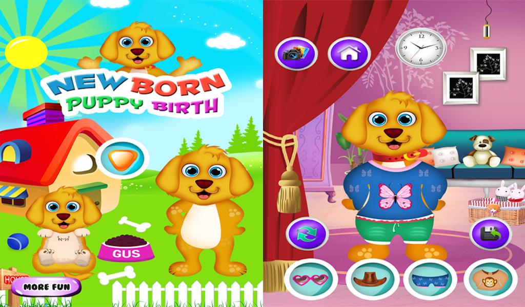 Juegos Cachorro Recién Nacidos For Android Apk Download