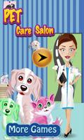 Pet Care Salon Games for Girls Affiche