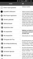 LS Flirtschule Flirtguide-App kostenlose Demo captura de pantalla 3