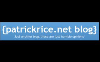 PatrickRice.net/Blog اسکرین شاٹ 1