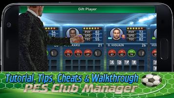 New PES Club Manager Tricks capture d'écran 1