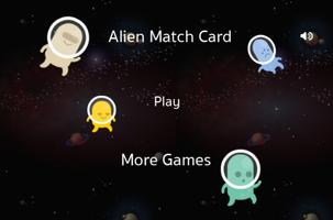 Alien Match Cards Affiche