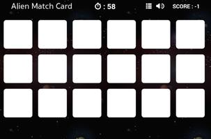 Alien Match Cards capture d'écran 1