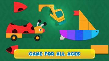 Cosmo Shapes Puzzles for kids screenshot 1