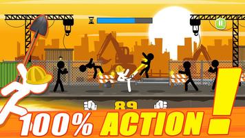 Stick Warrior : Action Game โปสเตอร์