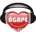 Rádio Ágape 1400 AM icône