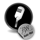 Rádio Web Black White icône