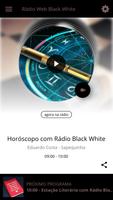 Rádio Web Black White Affiche