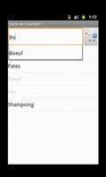 Liste de Courses ! screenshot 1