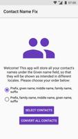 Contact Name Fix تصوير الشاشة 1