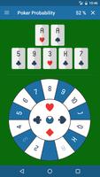 Poker Probability Calculator (win rates, odds, EV) capture d'écran 1
