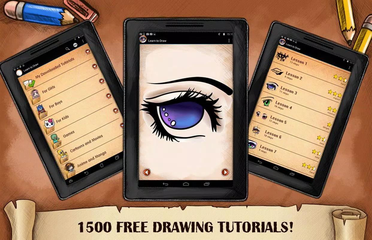 Como Desenhar Olhos de Anime APK (Android App) - Baixar Grátis