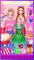 Ballerina Magazine Dress Up Affiche