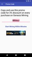 Bitcoin Mining : Calculator & Promo Code capture d'écran 2