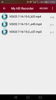 3 Schermata Voice Recorder Pro HD