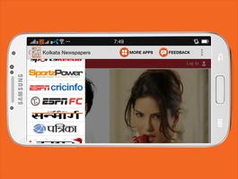 برنامه‌نما Kolkata Newspapers عکس از صفحه